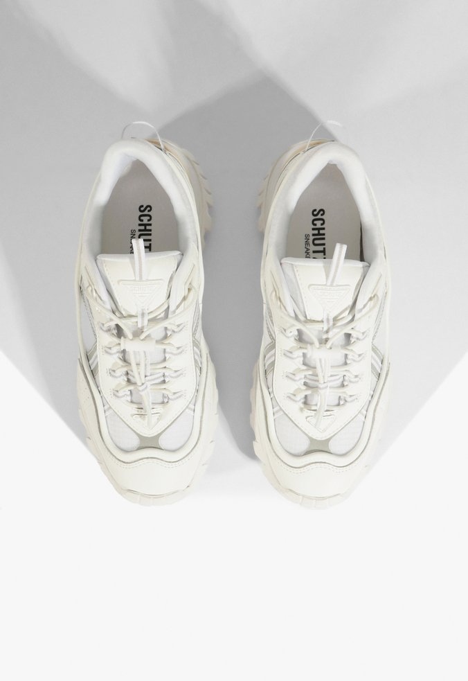 Tenis 240 Legacy Cadarço Multimaterial Schutz Branco - Specchio