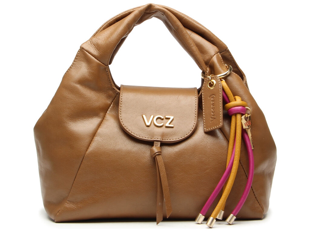 ハロー Bolsa Media Hobo Logo Mania Chave Tiras Vicenza Camel - Specchio