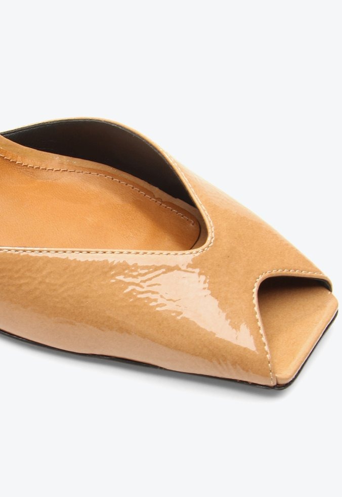 Sandália Feminina Anadia Slingback Vicenza Camel - Specchio | Loja