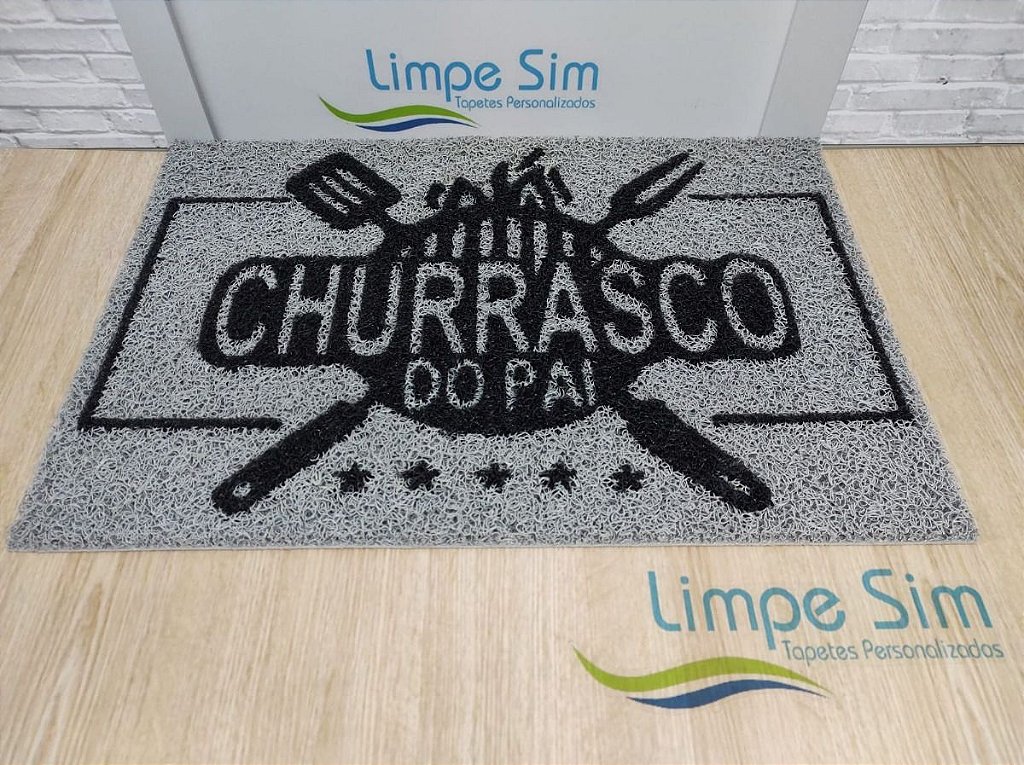 Tapete Capacho 60x40 Florks Limpe Os Pés Ouviu ? Meme - Limpe Sim - Tapetes  Personalizados