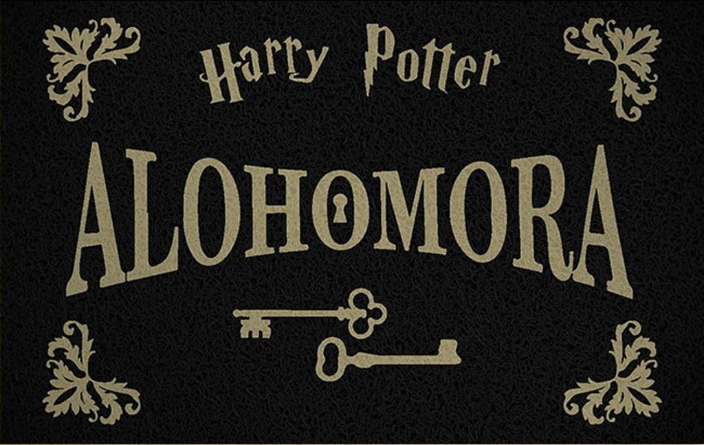 Felpudo Harry Potter Alohomora - Geek Atmosphere