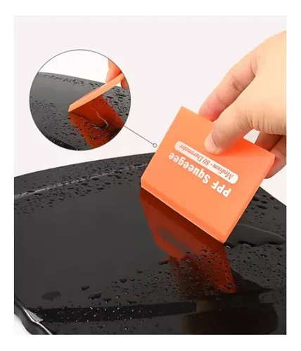 Kit Aplicador De Ppf Espatula Carpro Rubber Squeegee 5pç - Mundo