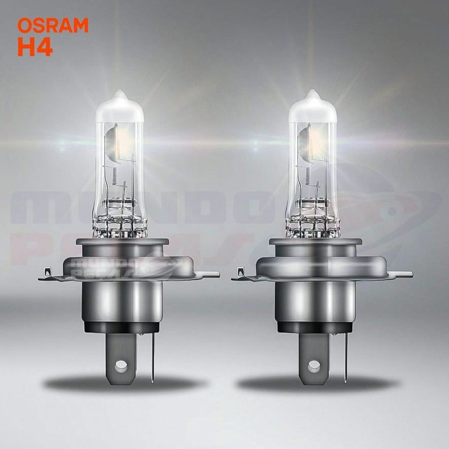 Lampada Osram Night Breaker Silver H4 Par 100% + Luz - Mundo peças