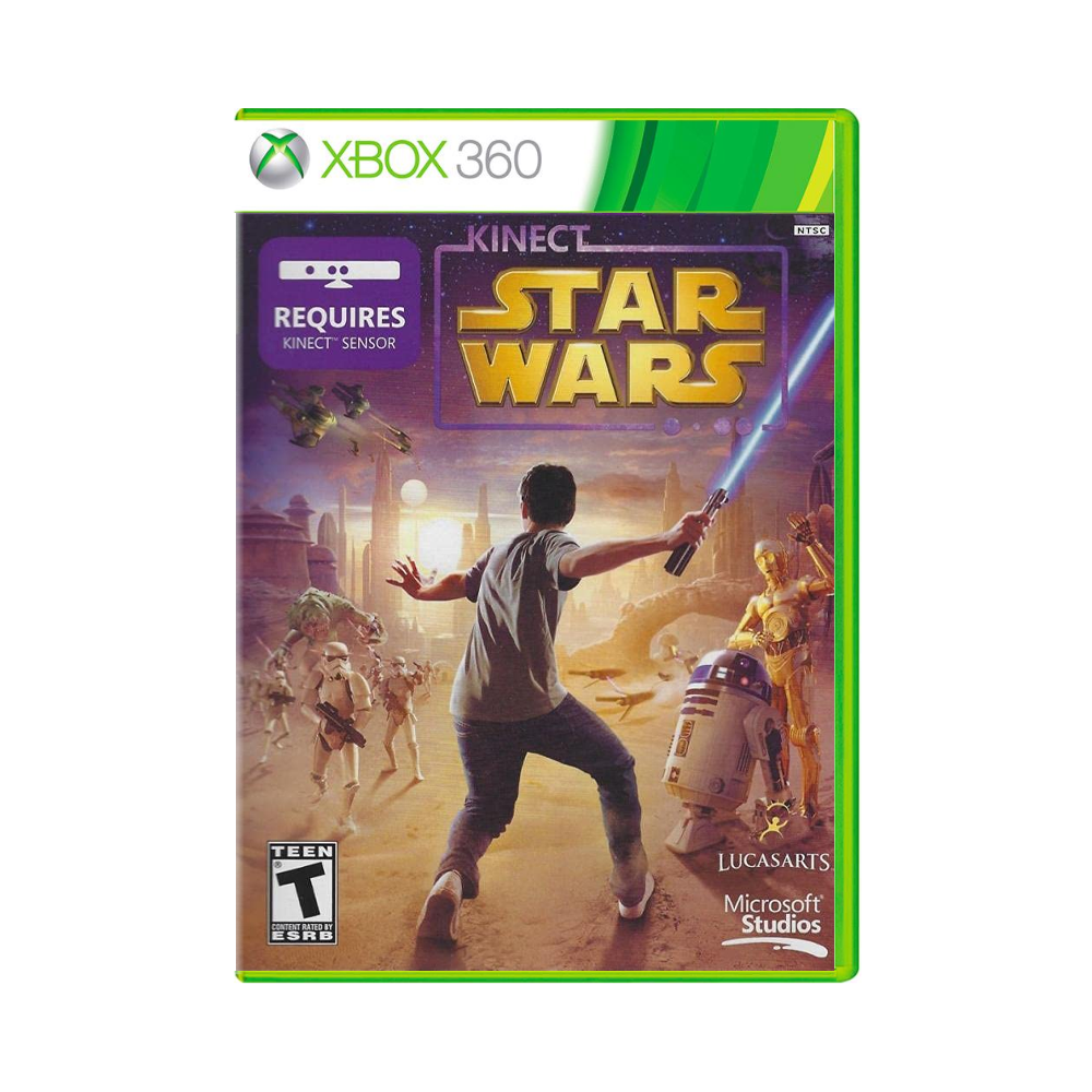 Jogo Kinect Star Wars - Xbox 360 É na Dino Games! - Dino Games