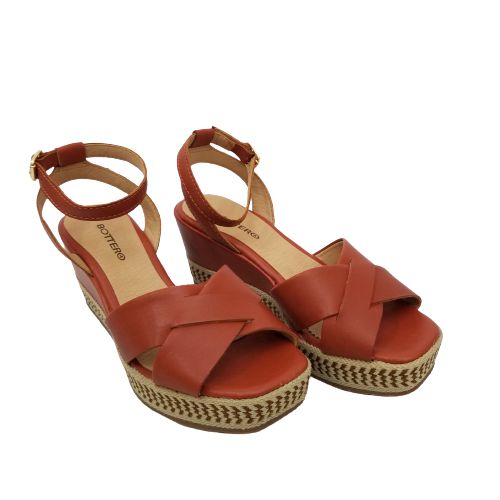 sandália bottero anabela baixa