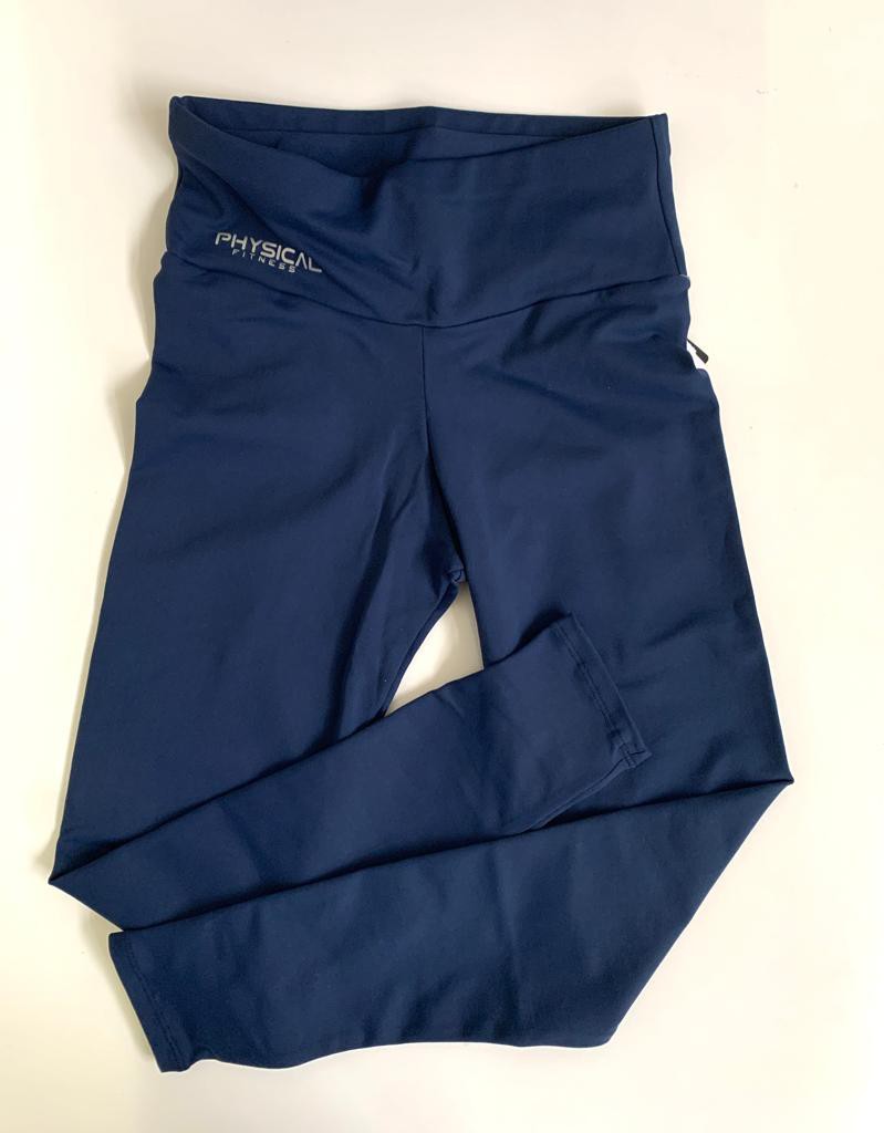 Calça leg fitness lisa feminina suplex cós alto legging - R$ 59.90, cor  Vermelho (de cintura alta) #103023, compre agora