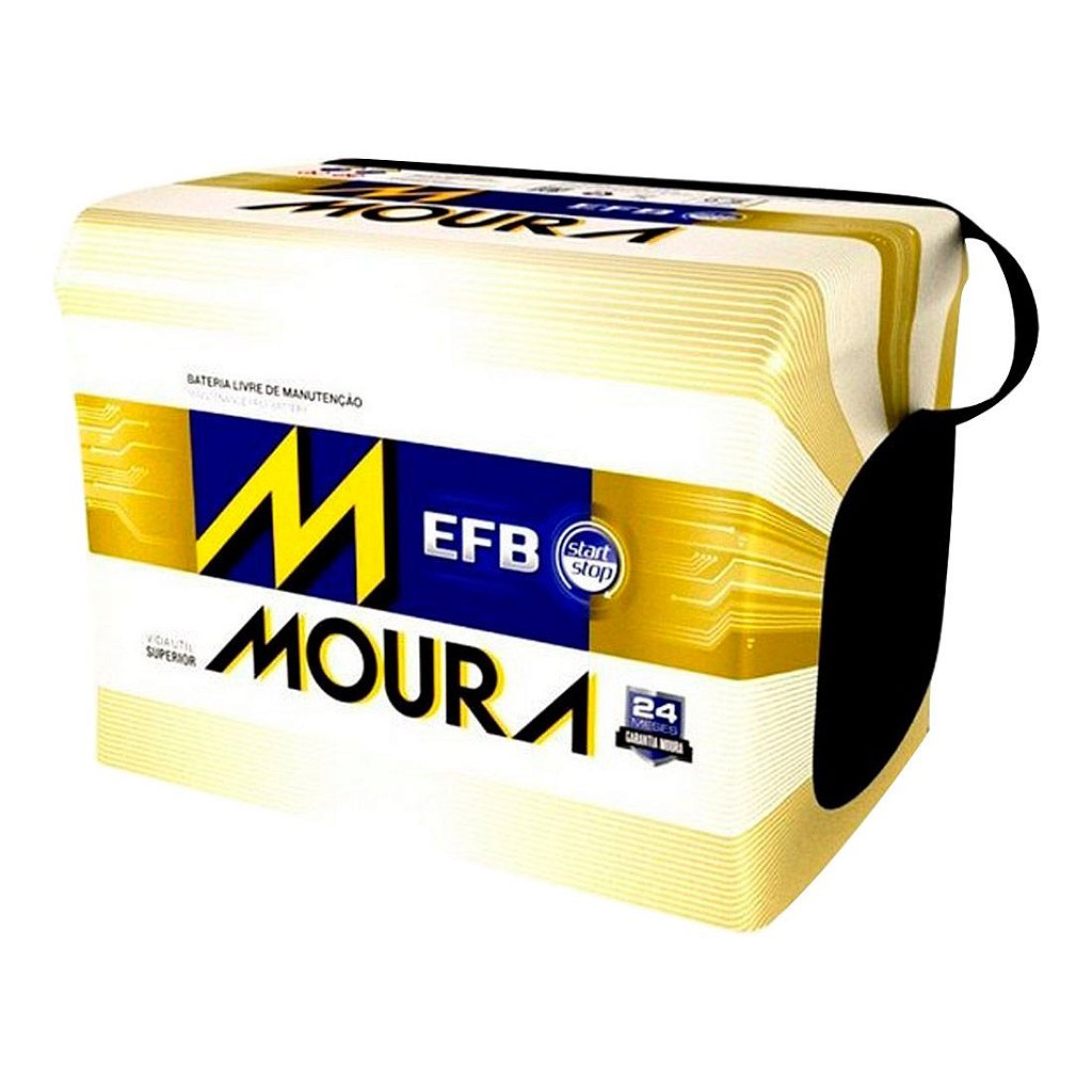 Bateria Moura EFB 50 Ah - MF50ED - Para Carro C/ Start-Stop - Baterias  Kennedy
