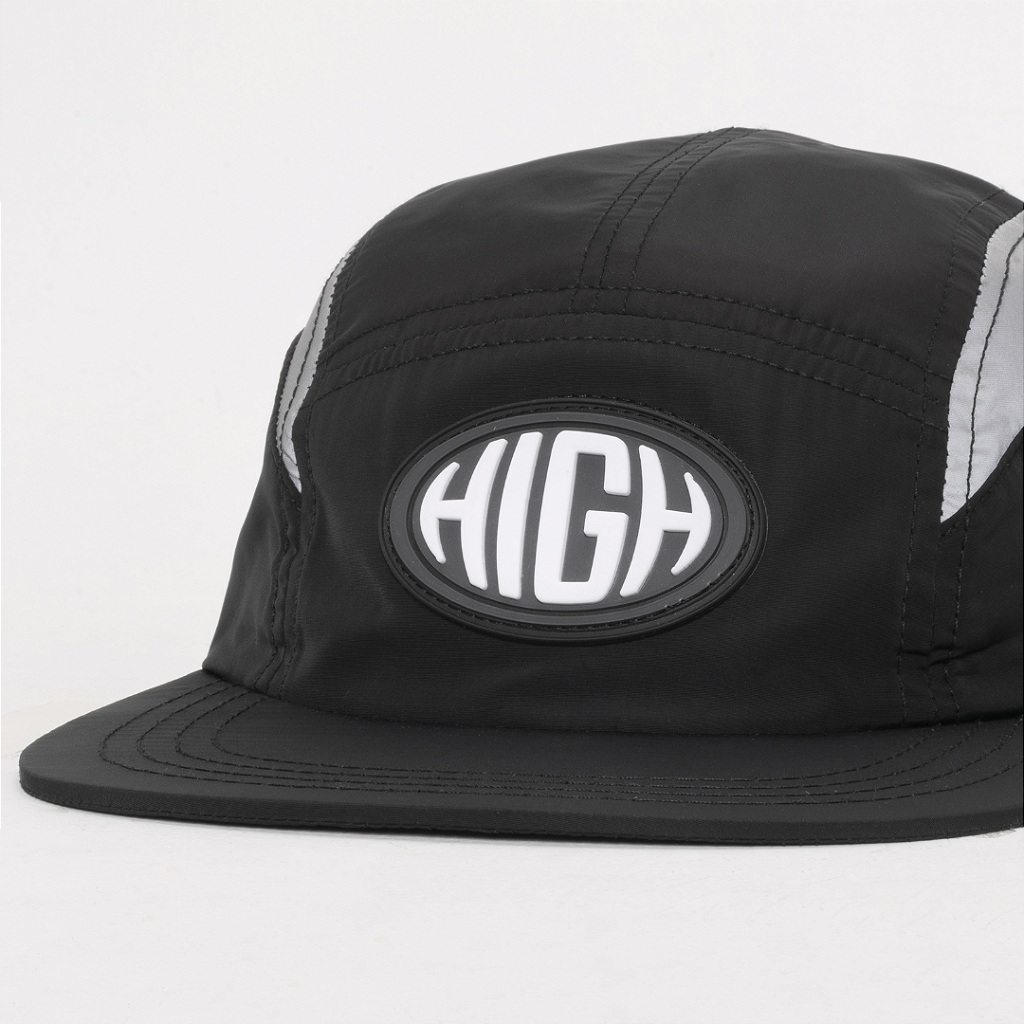 Bone HIGH 5 Panel Double Mesh Black - Hipnoise Streetwear, high bone 