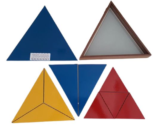 Caixa de Triangulação Montessori