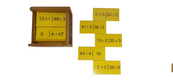 DOMINÓ-MULTIPLICAÇÃO - Matemática Básica