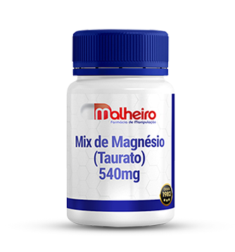 Mix de Magnésio (Taurato, Dimalato e Glicina): Suporte Muscular, Cardíaco e Bem-Estar