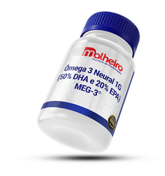 Ômega 3 Neural Rico em DHA – MEG-3: Suporte Cognitivo e Saúde do Coração