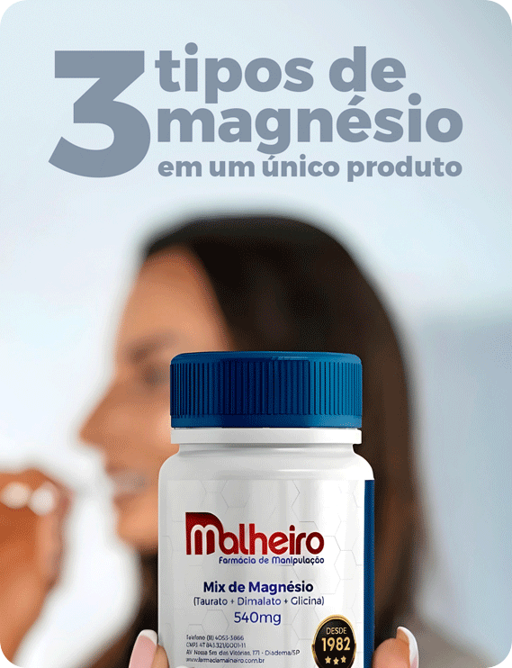 3 tipos de magnésio