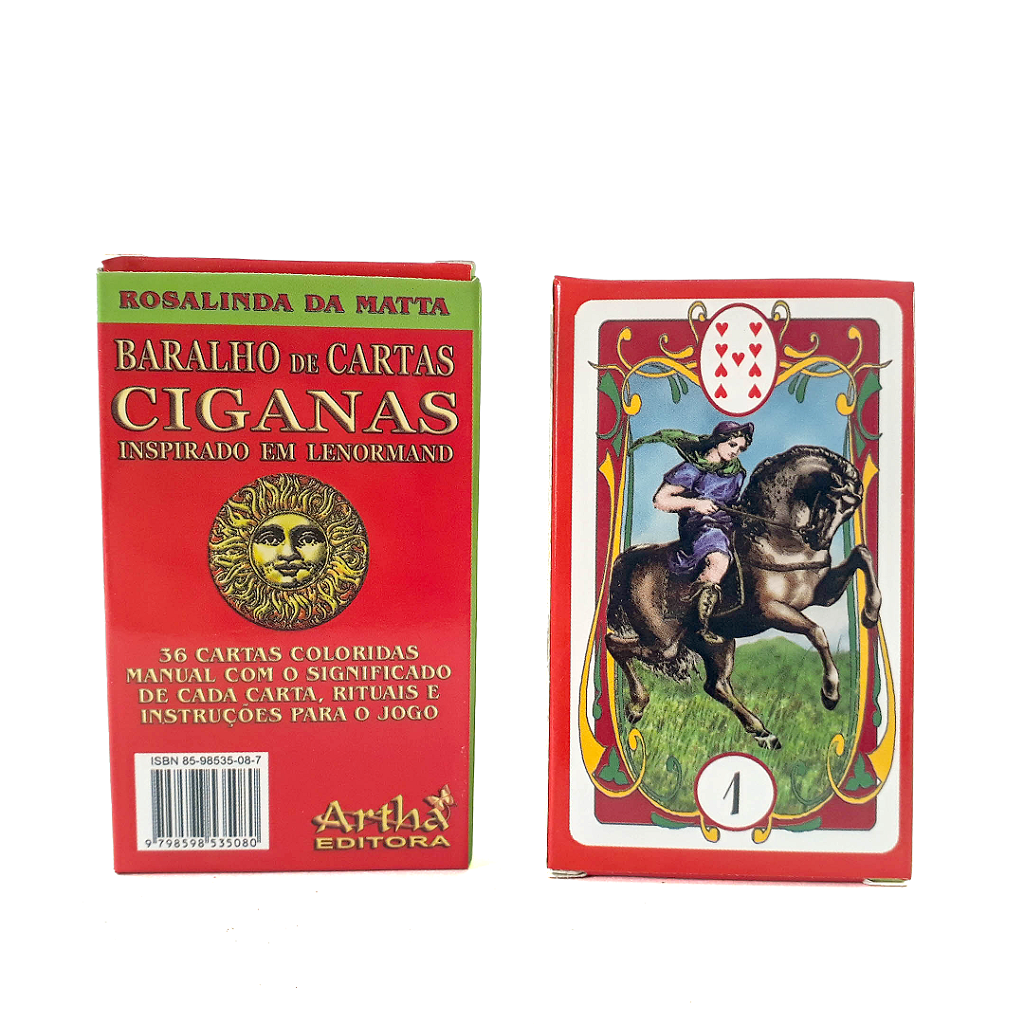 BARALHO DE CARTAS CIGANAS LENORMAND - ARTHA, Bacacheri Online