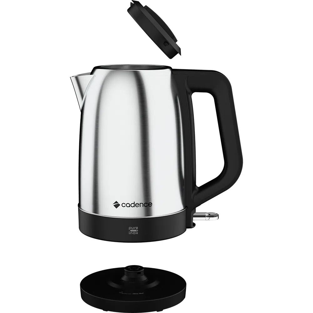 Cadence Chaleira Elétrica Pure Inox 1,7L - Arla Loja online