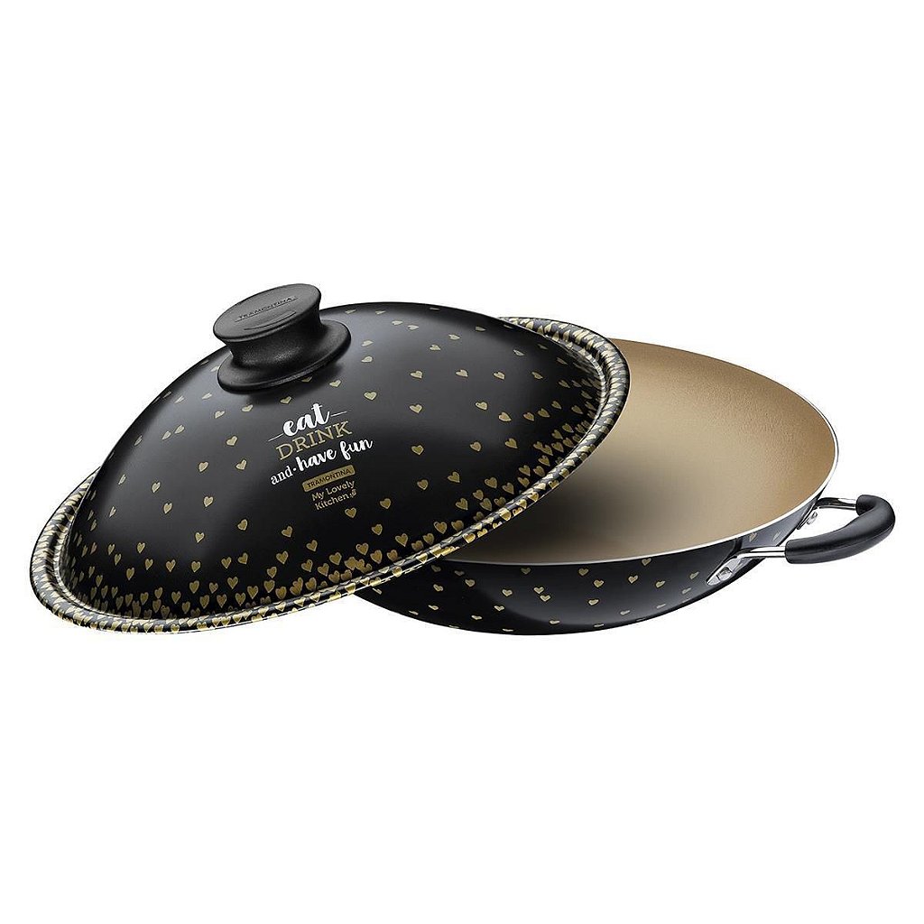 Tramontina Wok Antiaderente My Lovely Kitchen 32cm - Arla Loja online