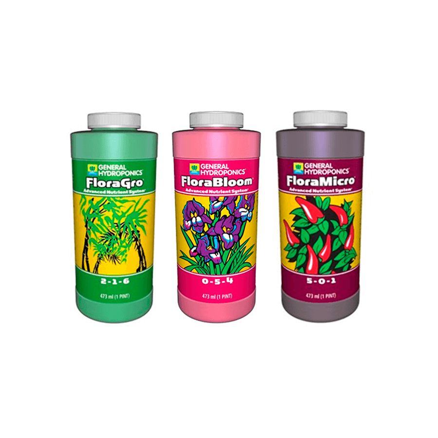 GH フローラ Micro/Bloom/Gro 3本セット 楽天市場】GH Flora フローラ 946ml お得な3本セット Hydroponic