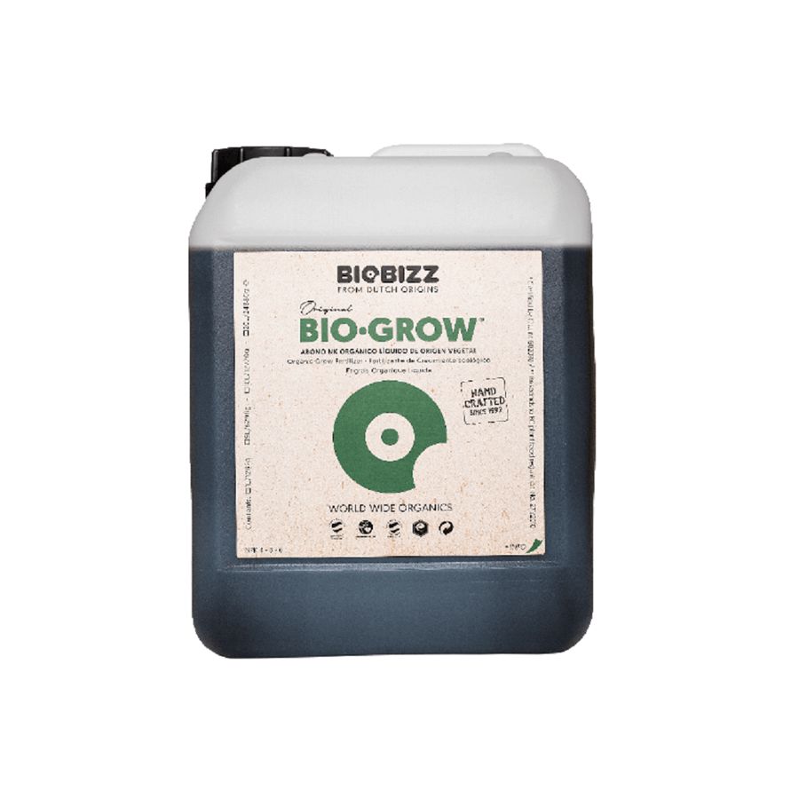 BIOBIZZ BIO・GROW 5L Biogrow Fertilizante Orgânico 5L: Biobizz | GrowFert - GrowFert