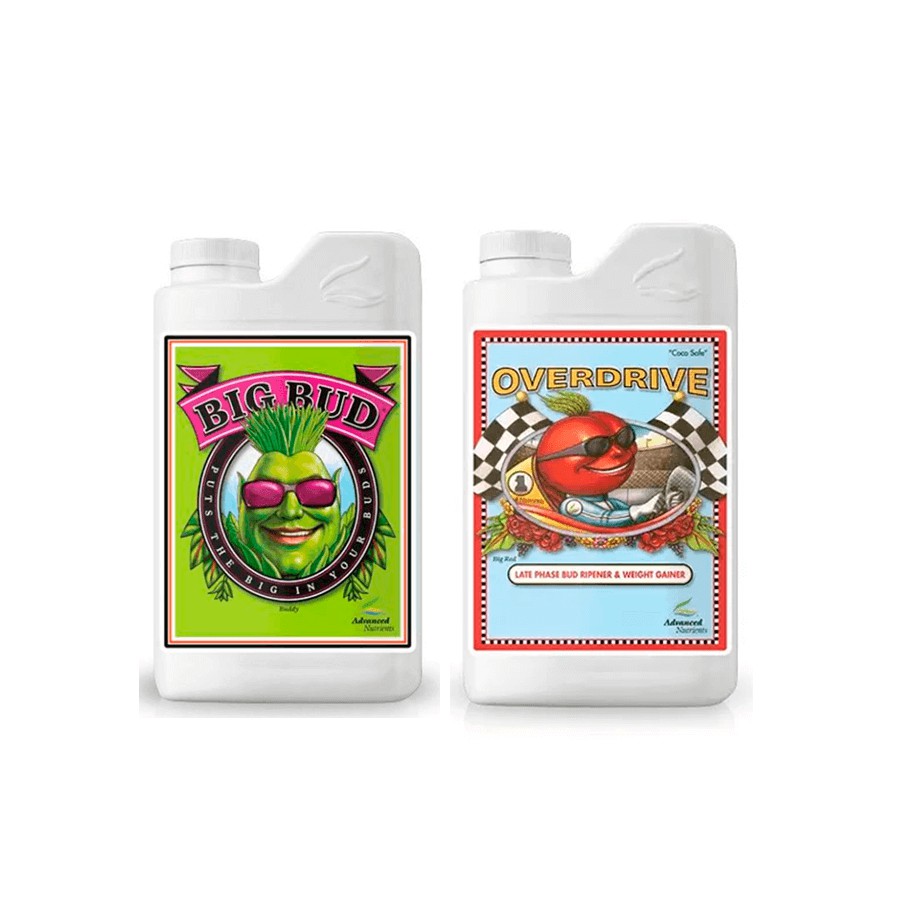 Kit Big Bud e Overdrive 500ml Advanced Nutrients | GrowFert