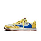 Tênis Air Jordan 1 Retrô Low OG SP x Travis Scott Canary