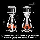 たかはし@Maxspect MJ-SK400 Skimmer SKIMMER PARA AQUÁRIOS ATÉ 1000 litros - MJ SK400 - MAXSPECT