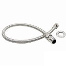 Engate / Rabicho Para Pia Flexivel  Trançado Aço Inox - Imagem 1