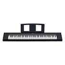 Teclado estilo Piano com 76 teclas Yamaha Piaggero NP-35 Preto