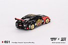 MINI GT 1/64 Nissan 35GT-RR LB Silhouette Works GT Ver.1 Barong, Nero, MGT00651