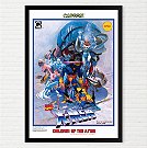Poster X-Men Children of the Atom - Pôster Arcade Capcom Americano