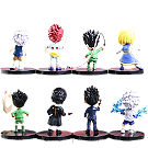 Kit 8 Figures Hunter x Hunter - Animes - Cubo Nerd - O