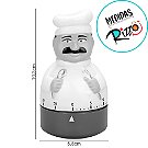 Timer de Cozinha Chef - 1 Hora - 1 unidade - Clink - Rizzo - Rizzo