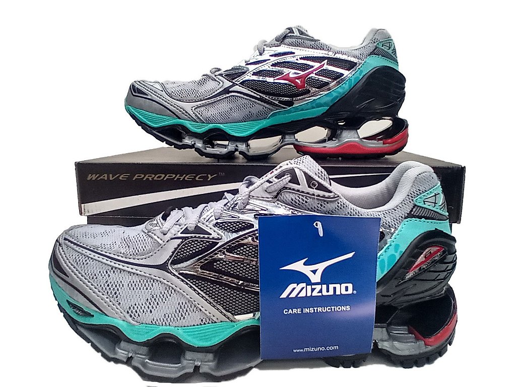 mizuno prata e verde
