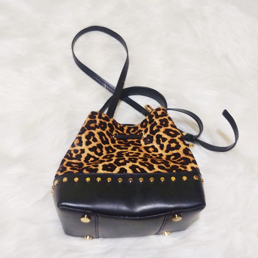 mk animal print bolsa