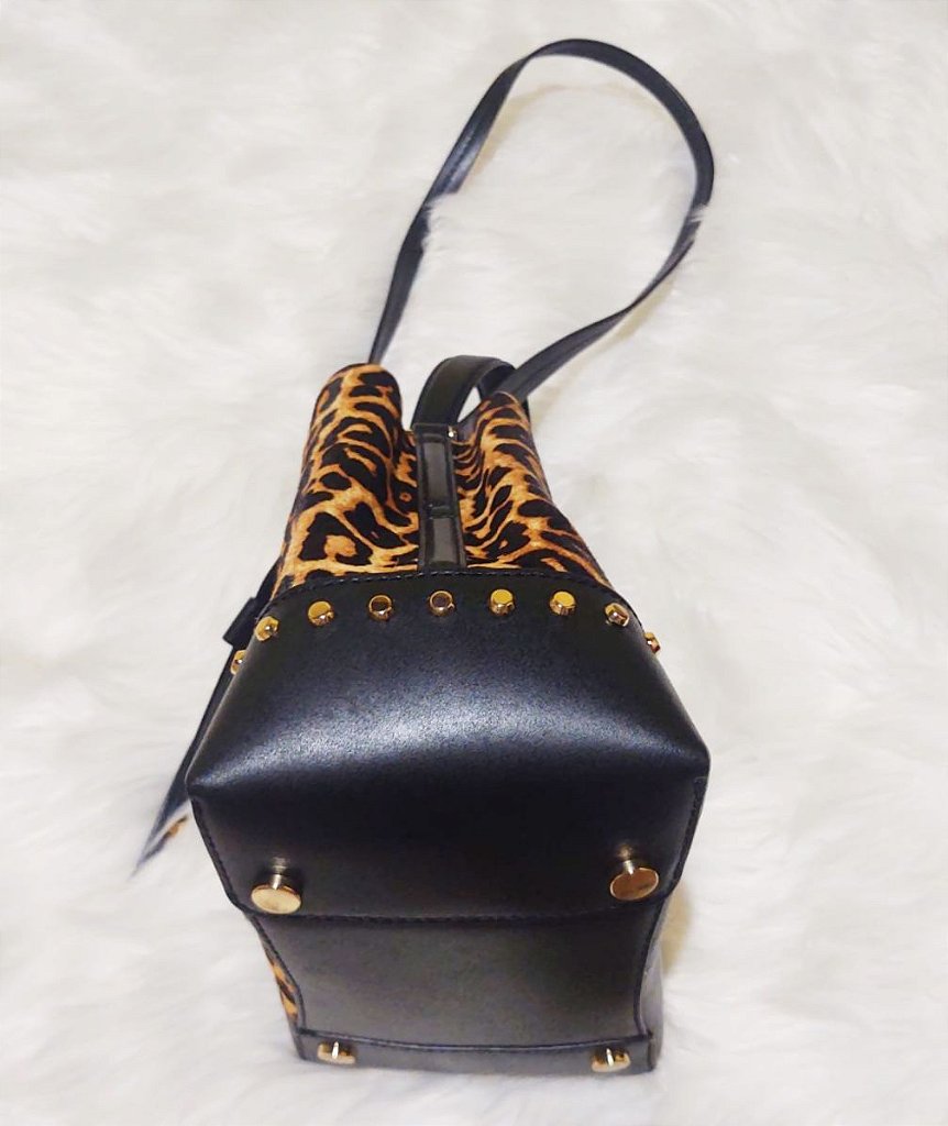 mk animal print bolsa