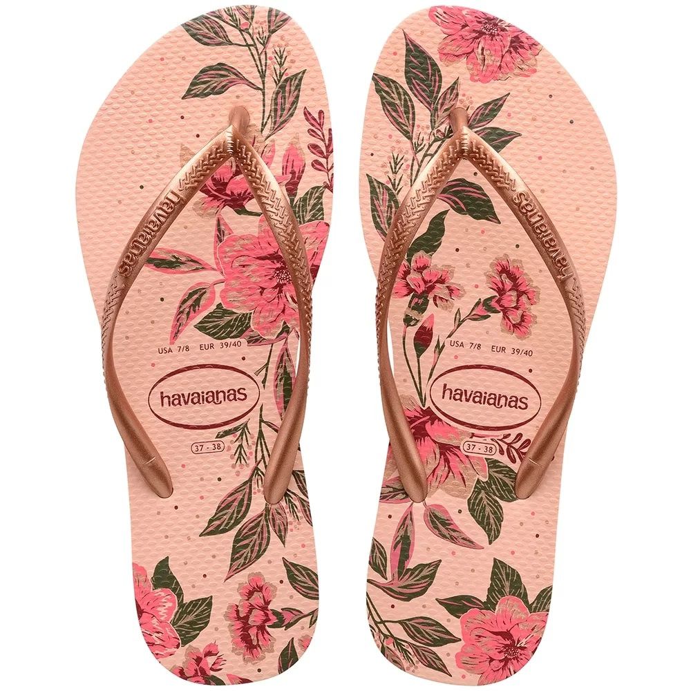 Chinelo Feminino Havaianas Slim Fc Pink