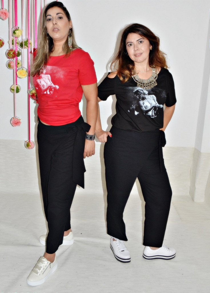 calça envelope linho