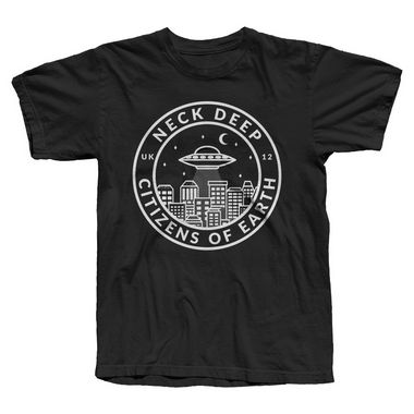 Camiseta Neck Deep, Citizens of Earth - PUNKSHOP