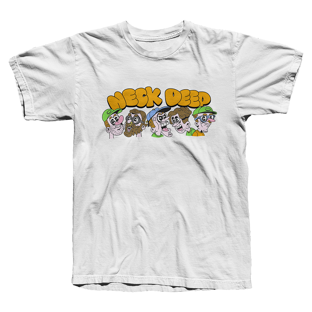 NECK DEEP 2024 Tシャツ 2XL Camiseta Neck Deep, Cartoon - PUNKSHOP