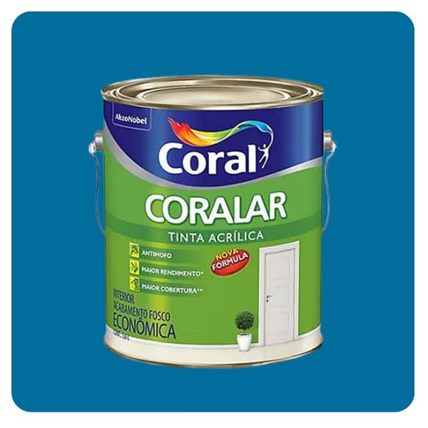 Pintura de látex antimoho para paredes interiores Coral Coralar