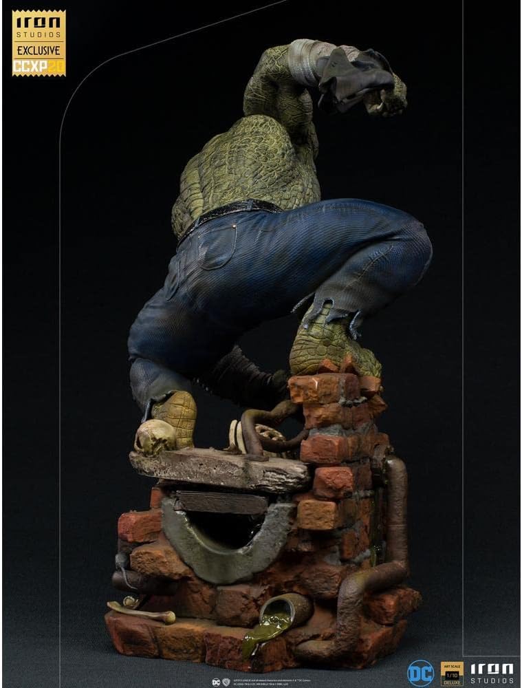 Iron Studios - Dc Killer Croc Comics Deluxe Art Scale 1/10 Ccxp Ex