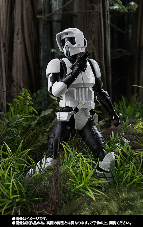 その他 SHFiguarts Scout Trooper&Speeder Bike Bandai S.H.Figuarts Star Wars Scout Trooper & Speeder Bike