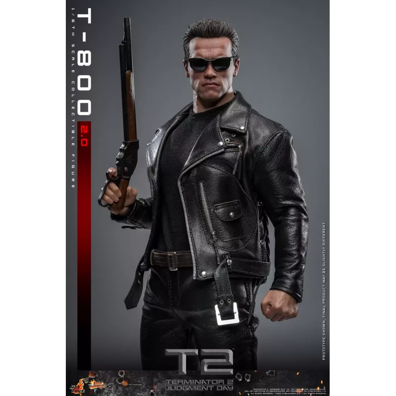 TERMINATOR ２shotgan Pré-venda] Hot Toys Terminator 2 Judgment Day - T800 - 1/6 (2.0