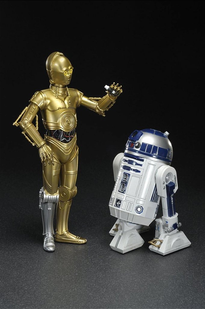 Kotobukiya Star Wars C3PO & R2-D2 ARTFX 1/10 - Action Figures BR