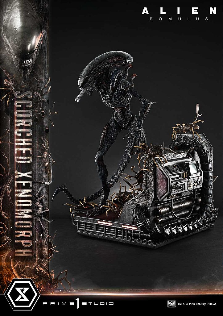 👽 Alien: Romulus Scorched Xenomorph 1/3 Scale Statue | Prime 1