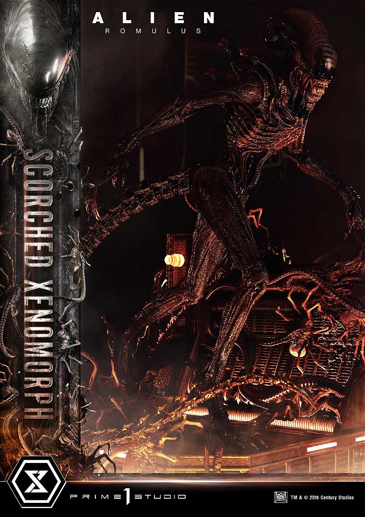 👽 Alien: Romulus Scorched Xenomorph 1/3 Scale Statue | Prime 1