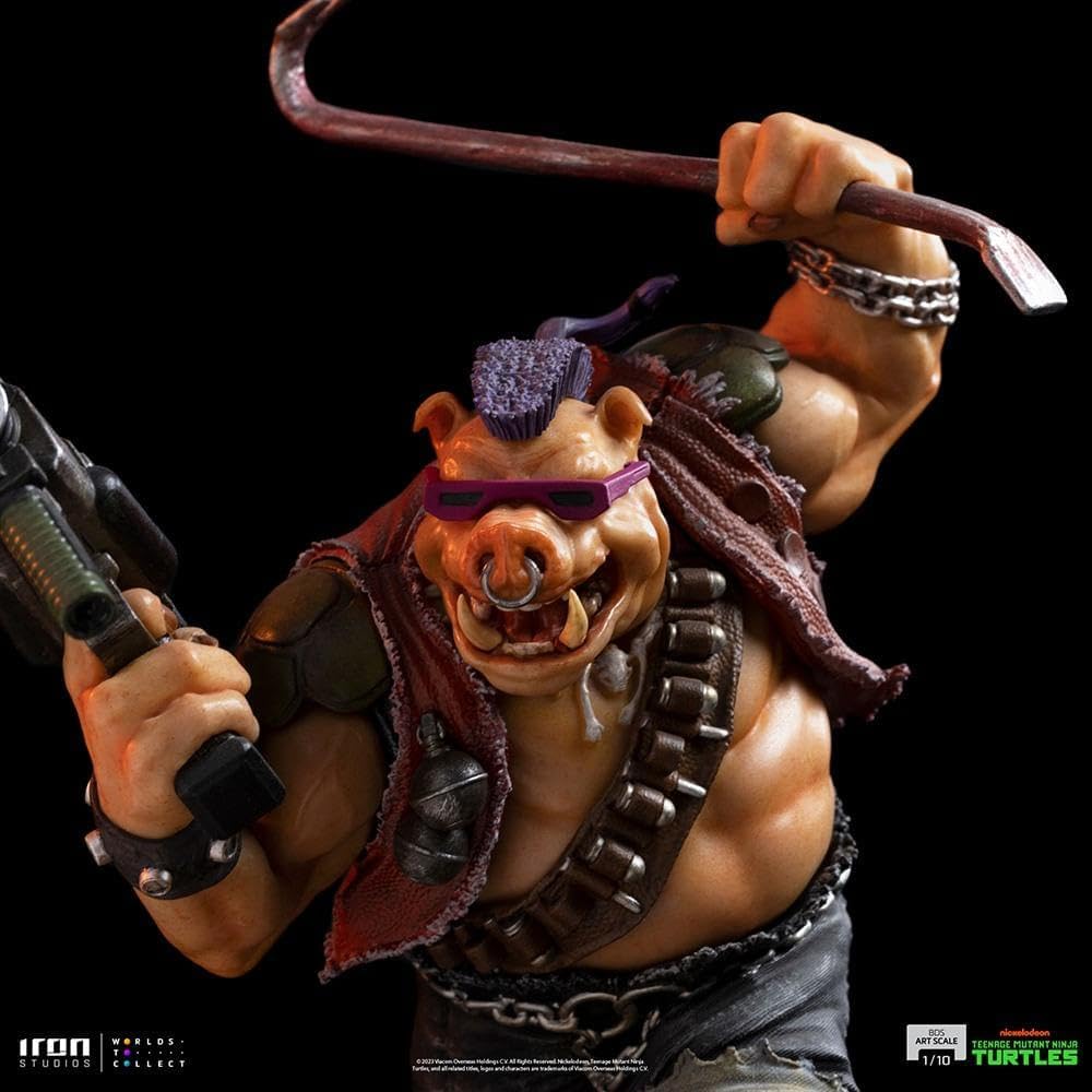TMNT Iron ビバップ 1/10 スタチュー フィギュア Bebop - 1/10 BDS Art Scale - Teenage Mutant Ninja Turtles - Iron