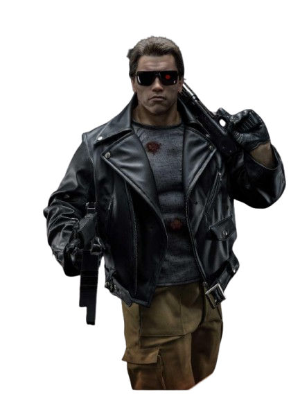T-800 Terminator 1/2 Scale Statue – Edição Premium Colecionável