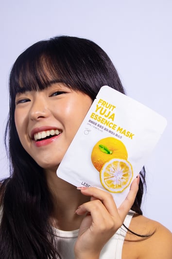 Máscara de Hidratação Fruit Yuja Essence Mask - Lebelage - Lily