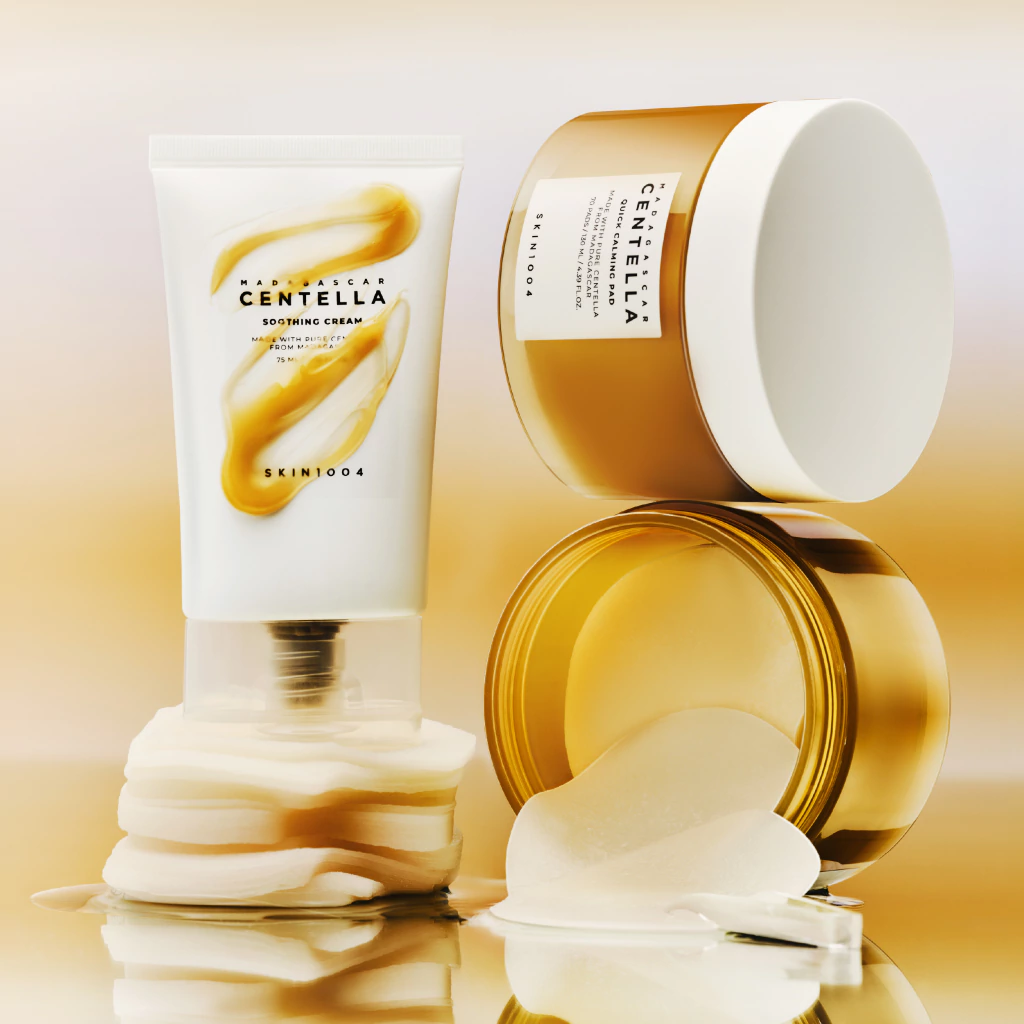 Kit Centella Quick Calming Duo Hidratante 75ml + Pads 70un
