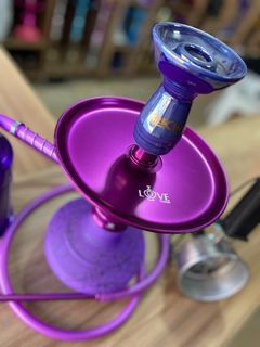 COMPRE NARGUILE COMPLETO TRITON ZIP - ROXO - Tabacaria Premium